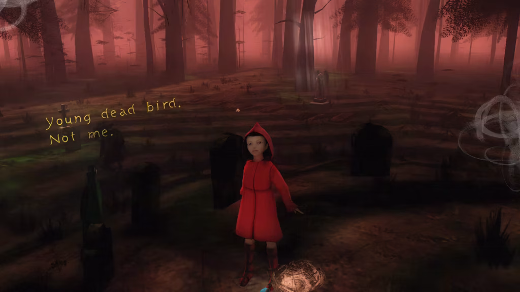 Little Red Riding Hood in The Path.